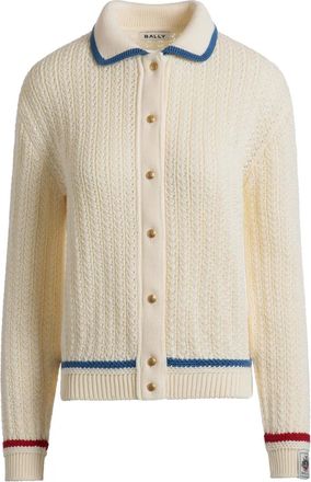 Bally Cardigan in cotone - Bianco