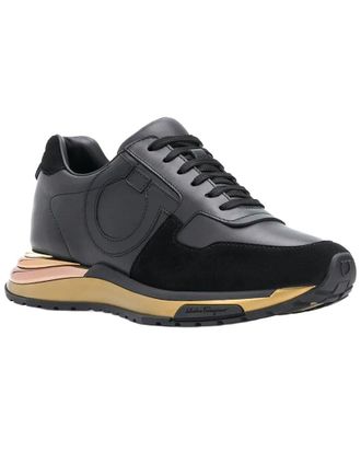 Ferragamo Brooklyn Low-Top Leather Sneaker