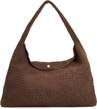 Dune London Womens Accessories Deliberate Xl - Extra Large Woven Shoulder Bag - Brown - One Size