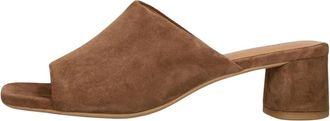Vagabond Piper Heeled Mule - Dames - Muiltjes - Bruin - 36 EU - Leer - Schoenen