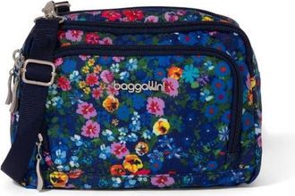 Baggallini Trifecta RFID Wallet Crossbody Bag in Flower Market at Nordstrom