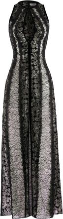 Saiid Kobeisy Jet Black Crepe Short Dress