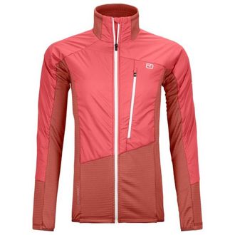 Ortovox Westalpen Swisswool Hybrid Jacket Wolljacke f&uuml;r Damen | rot