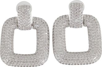 Self Portrait Crystal Knocker Earrings