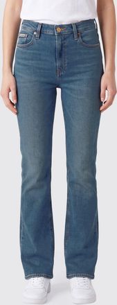 Calvin Klein Jeans a zampa in denim stretch a vita media