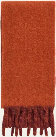 Burberry Mens Wool and Nylon Jacquard Logo Scarf