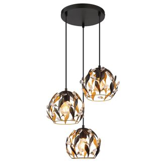 Globo Lighting Globo - L&aacute;mpara Colgante - Mika - Negro - Metal - &Oslash; 41cm - E27