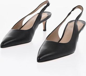 Polo Ralph Lauren Leather Slingback Pumps LOLAH 5cm size 36