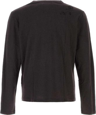 Our Legacy Bandaid Longsleeve Sweater - Gray