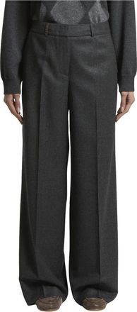PESERICO Broeken, Dames, Grijs, XL, Pantalon A04335