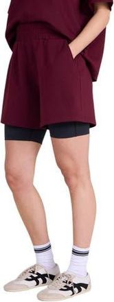Animal Cora Travel Shorts in Burgundy at Nordstrom, Size 16