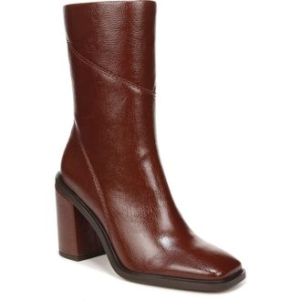 Franco Sarto Stevie Bootie in Mahogany at Nordstrom, Size 8.5