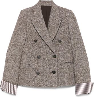 Brunello Cucinelli Wool And Silk Jacket