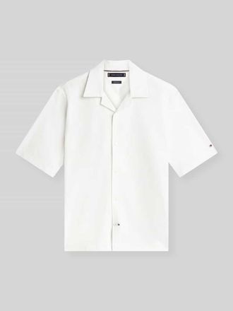 Tommy Hilfiger Relaxed Fit Freizeithemd aus Seersucker-Material in Offwhite, Gr&ouml;&szlig;e XXL