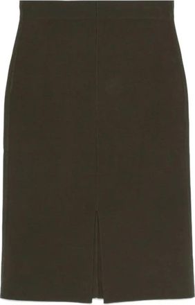 Joseph Safir Compact Milano Gebreide Rok - Dames - Kokerrokken - Groen - S - Polyester - Rokken