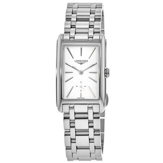 Longines DolceVita Quartz White Dial Stainless Steel Womens Watch L5.512.4.11.6