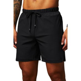 Fabletics The One Short 7 in Black at Nordstrom, Size Xx-Large
