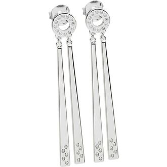 Lucy Quartermaine 2 linea Drop Earrings in Sterling Silver at Nordstrom