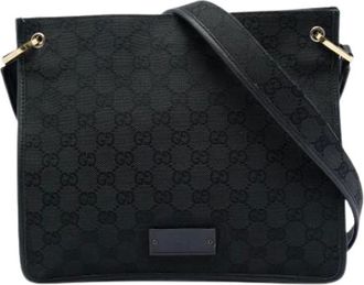 Gucci Borsa a tracolla Pre-owned in tela - - Pre-owned - Donna - Nero - ONE SIZE