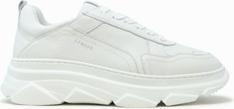 Copenhagen White Leather Sneakers