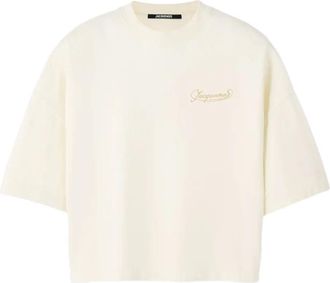 Jacquemus T-Shirt Crop Corto-Donna