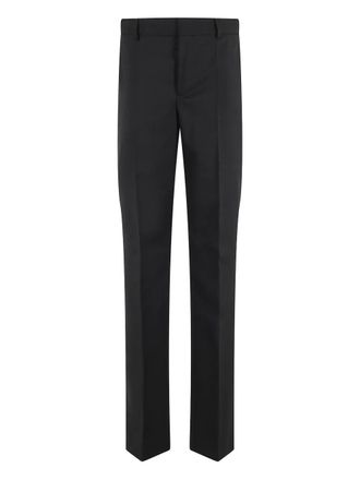 Moschino Pantaloni dritti in lana - Nero