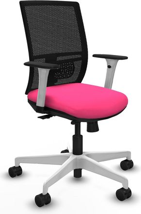 Piqueras y Crespo Silla De Oficina Piqueras Y Crespo Yunquera Blanco Soporte Lumbar