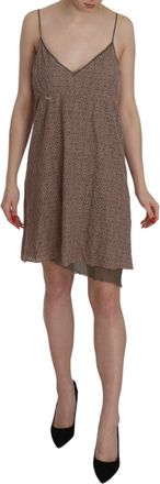 Pink Memories pink MEMORIES Cotton Spaghetti Strap A-line Mini Womens Dress