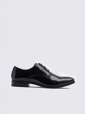 Moss Mayfair Black Patent Dress Shoes