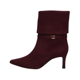 Unisa Schoenen, Dames, Rood, 42 EU, Luces Enkellaarsjes