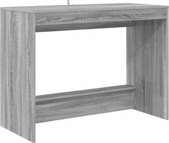 vidaXL Escritorio De Cama Sonoma Gris Madera De Ingenier&iacute;a Vidaxl