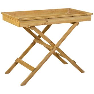 Wanderlust Deco Wanderlust Deco - Mesa De Madera Marr&oacute;n 95,5x50,5x79,5