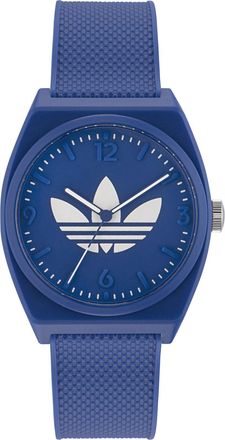 adidas Originals ADIDAS Originals Project Two Unisexs Blue Watch AOST23049 Resin - One Size