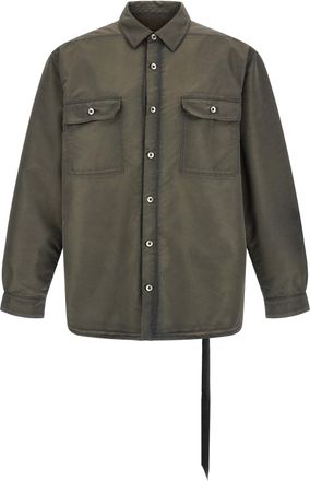 Rick Owens Nylon Full-Length Mens Jacket