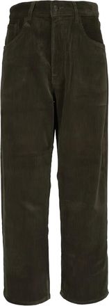 R13 Pantaloni a coste - Verde