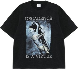 VETEMENTS Cof Decadence Melatized t Shirt