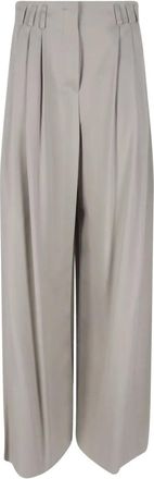 Giorgio Armani Pantaloni a gamba ampia - Grigio