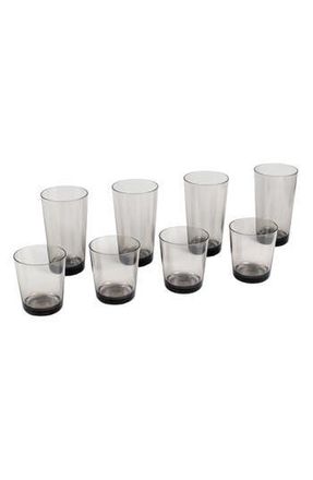 TarHong Simple Clear Set of 8 Glasses in Gray at Nordstrom Rack