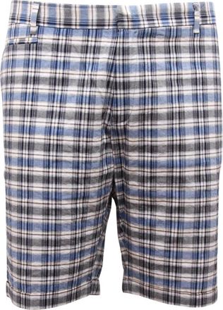 Tonello N5081 Bermuda Check Shorts - Heren - Korte Broeken - Veelkleurig - XL - Korte Broeken