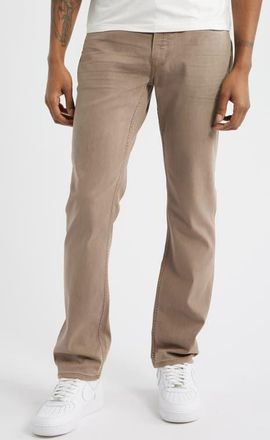 Paige Federal Slim Straight Leg Jeans in Vintage Beige Ash at Nordstrom, Size 31 X 32