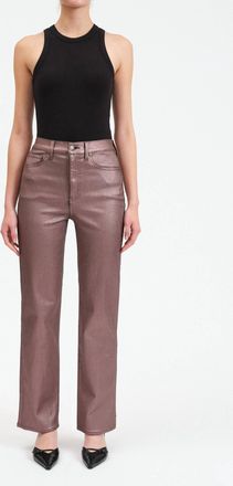 Daze Sundaze Straight Jeans In Coated Penny