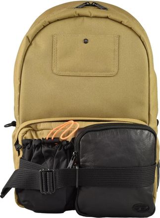 Diesel Military Green Practical Compartment Backpack