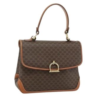 Celine Pre-owned Handbags, female, Brown, Size: ONE SIZE Pre-owned Vintage Hand Bag