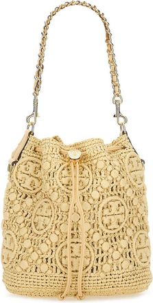 Tory Burch Bucket Bag With Monogram T