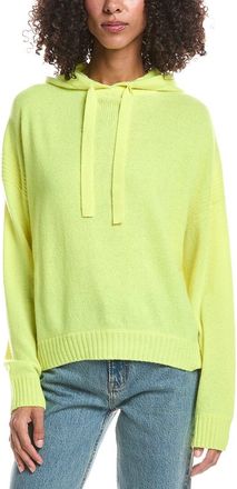 Brodie Heather Ribbed 100% Cashmere Hoodie