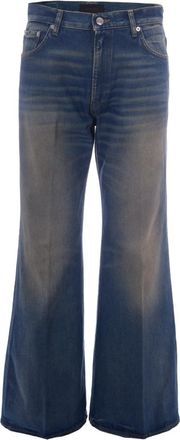 Haikure Blue Flared High Rise Jeans