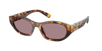 Miu Miu MUA03SF Asian Fit 14L20I Womens Sunglasses Tortoiseshell Size 53