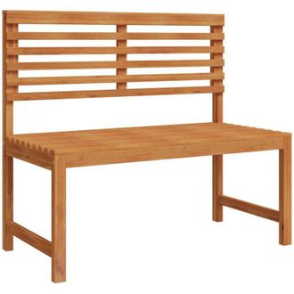 vidaXL Garden Bench Brown 100 x 50 x 91cm Solid Acacia wood Vidaxl