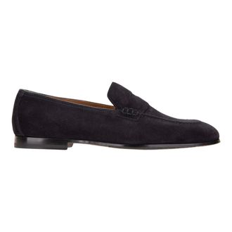 Doucal's Loafers - Heren - Schoenen - Blauw - Maat: 40 1/2 EU Leer