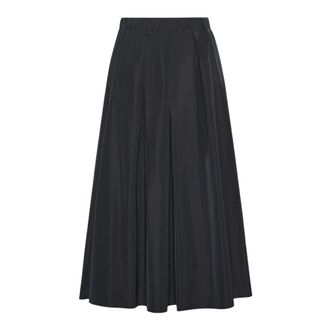 Max Mara Falda Midi Wkiefebo - Skirts - Mujer - Negro - 2XS